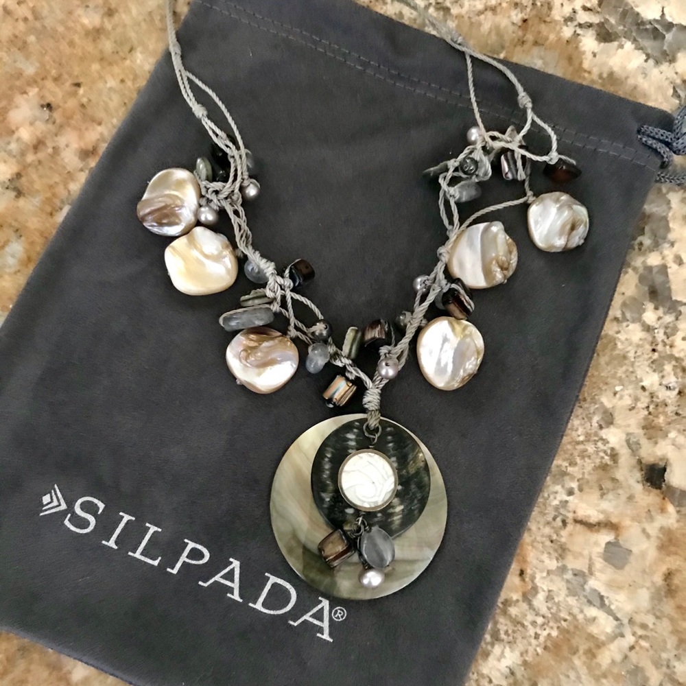 Silpada Abalone Shell Necklace